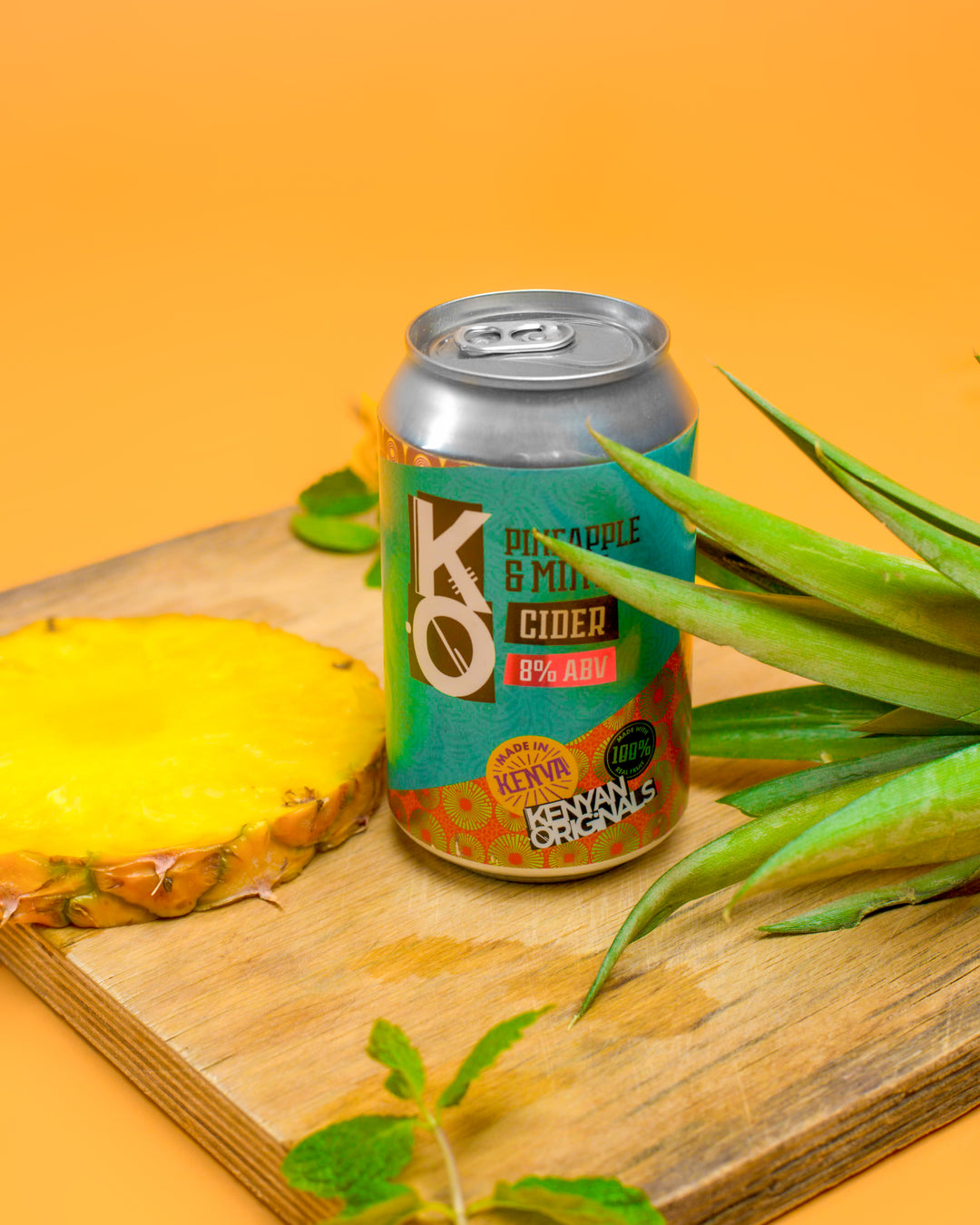 Kenyan Originals Pineapple & Mint Cider- 4 Pack